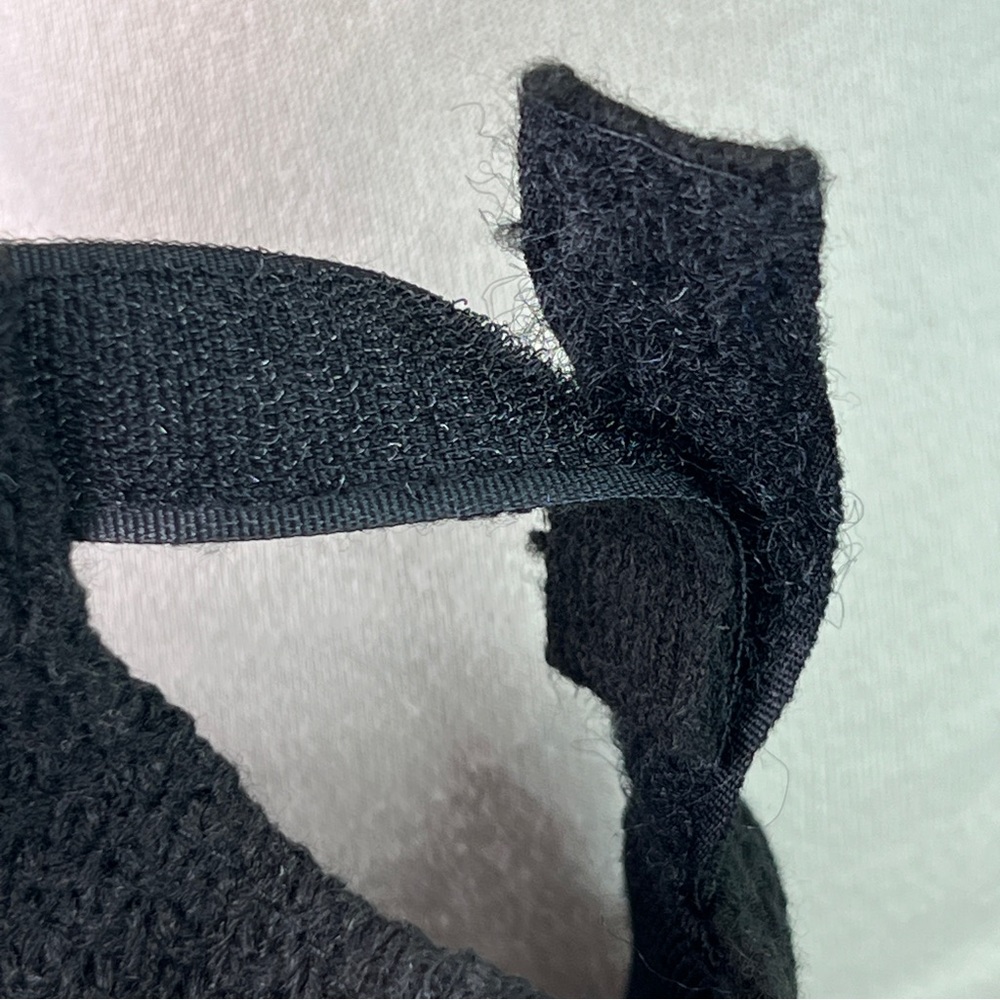 INC Black Knit Baseball Cap/Hat w/Vel-Cro Closure - Picture 9 of 9